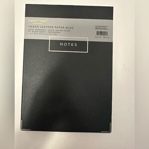 Russell Hazel‎ Notepad - Vegan Leather Paper Bloc Stationery Notebook NWT